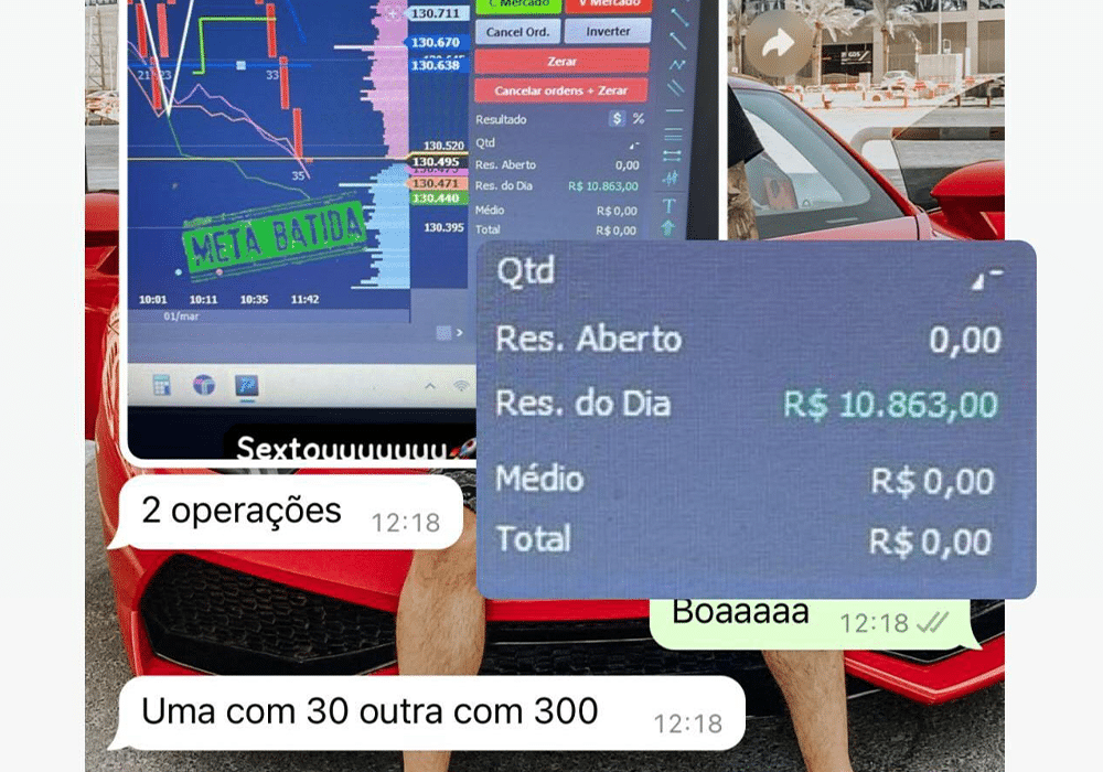 Mensagem que um aluno me mandou